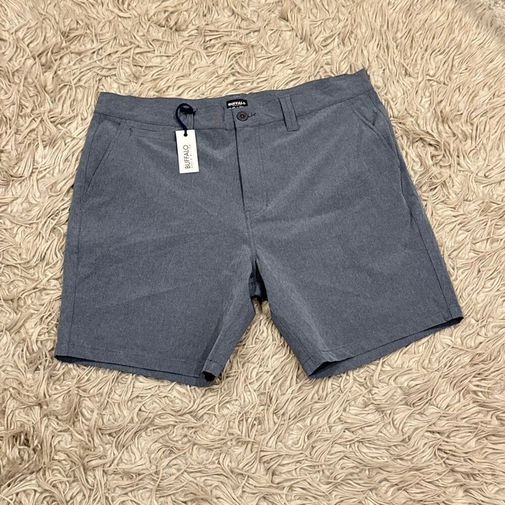 NWT Buffalo David Bitton hybrid style shorts size 36